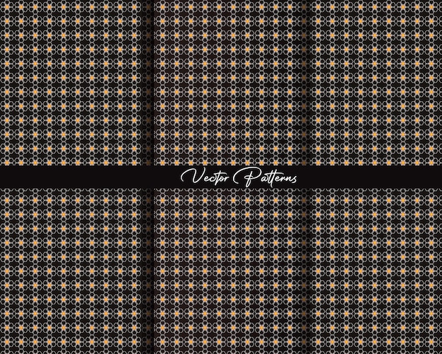Patrón de arte deco degradado premium vectorial
