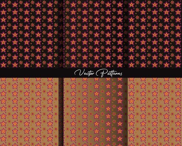 Patrón de arte deco degradado premium vectorial