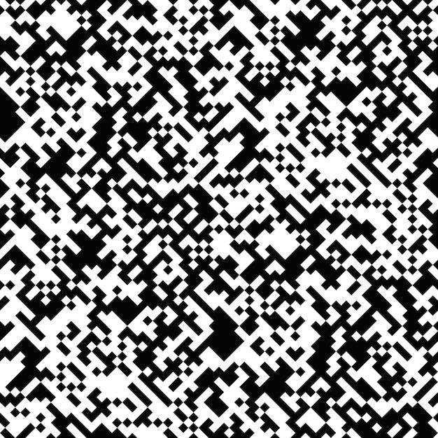 Patrón de arte de píxeles abstractos