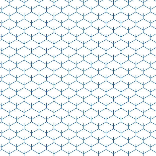 un patrón azul y blanco de cuadrados sobre un fondo blanco