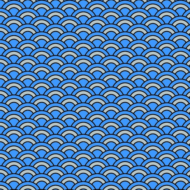 Patrón azul de Japón