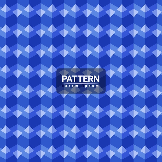 Patrón azul con la palabra patrón en él
