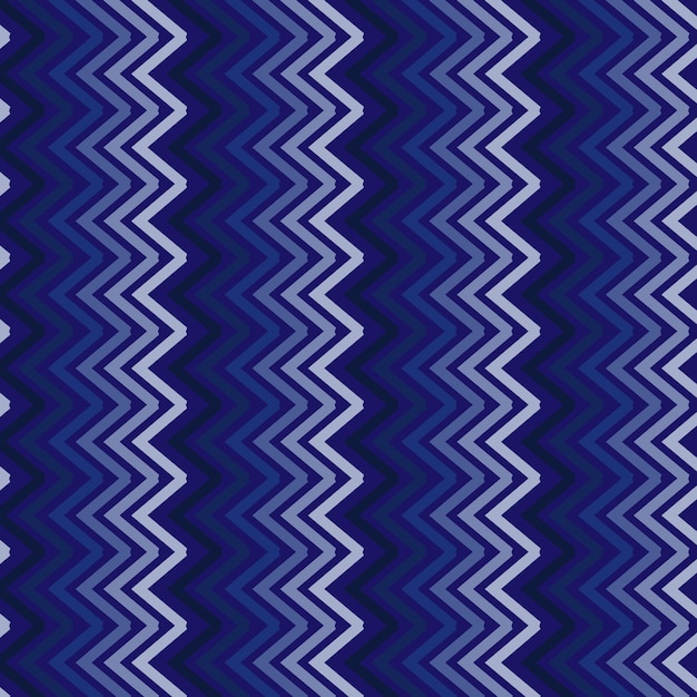 Patrón azul de zigzag
