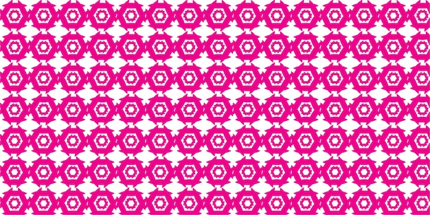 Patrón de azulejos con diseño geométrico diseño de patrón vectorial libre fondo de flores