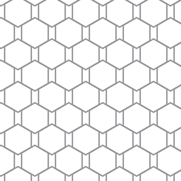 un patrón de azulejos hexagonales