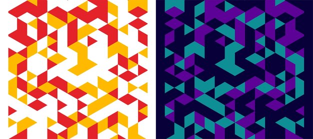 Patrón de baja poli Diseño 114 Ropa Deporte Desgaste Sublimación Papel tapiz Fondo Vector