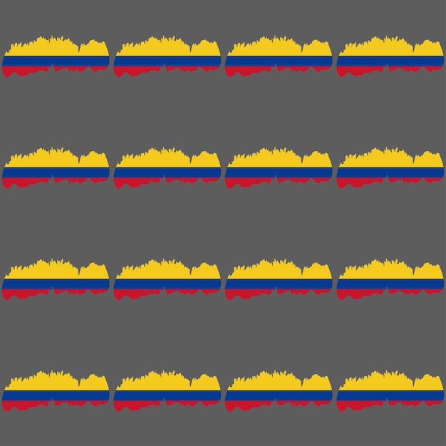 Patrón de bandera de colombia 15