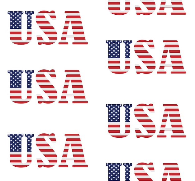 Patrón de la bandera de los Estados Unidos
