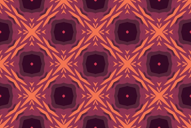 patrón de Batik contemporáneo sin costuras