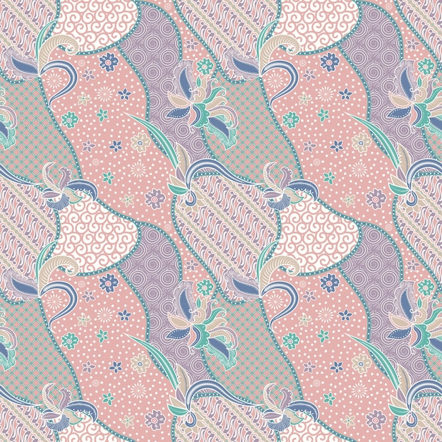 Patrón batik indonesio, Java Oriental.