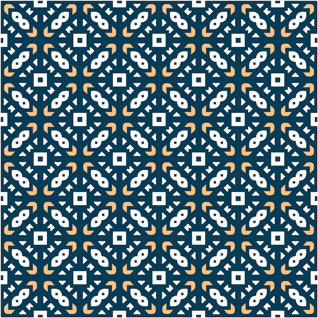 Patrón de batik indonesio de lujo