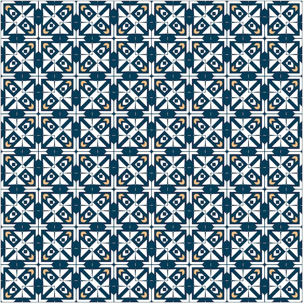 Patrón de batik indonesio de lujo