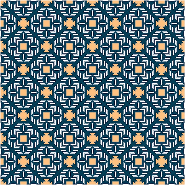 Patrón de batik songket con estilo abstracto