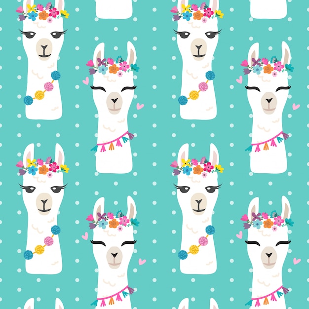 Patrón de cabeza de llama inconsútil