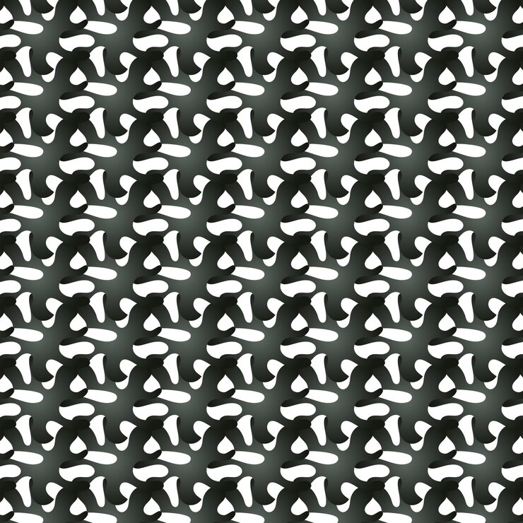 Vector un patrón de calcetines que son en blanco y negro.