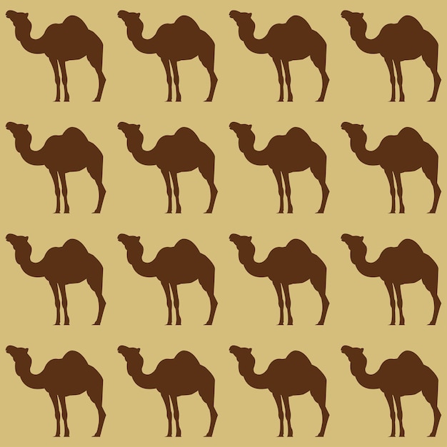 patrón de camello