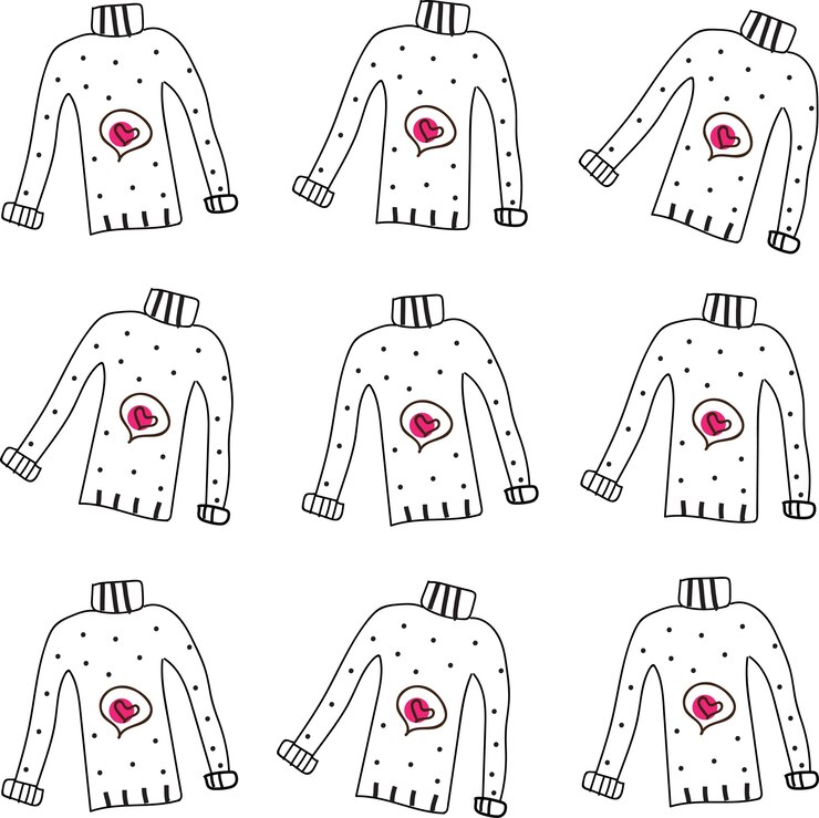 Vector patrón de la camisa de moda
