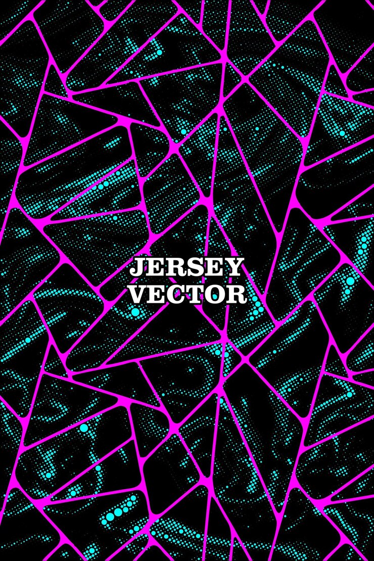 Vector patrón de camiseta abstracto para el fondo de sublimación
