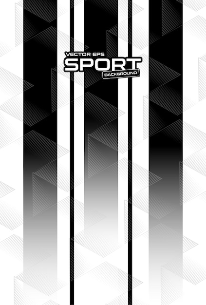 Patrón de camiseta deportiva de fondo abstracto para camiseta de sublimación