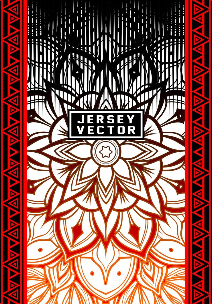 Vector patrón de camiseta para el fondo deportivo