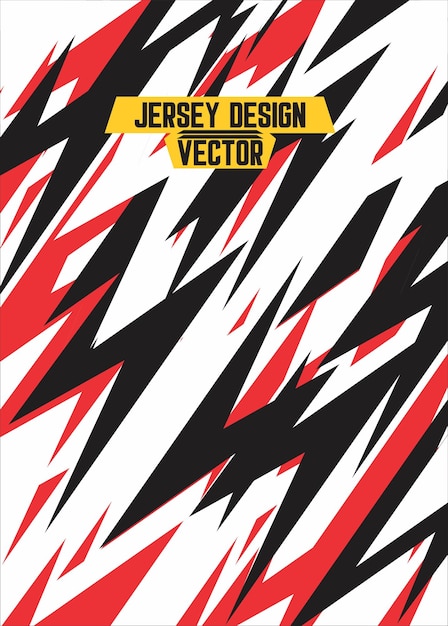 Vector patrón para camiseta de fútbol plantilla de kit de fútbol