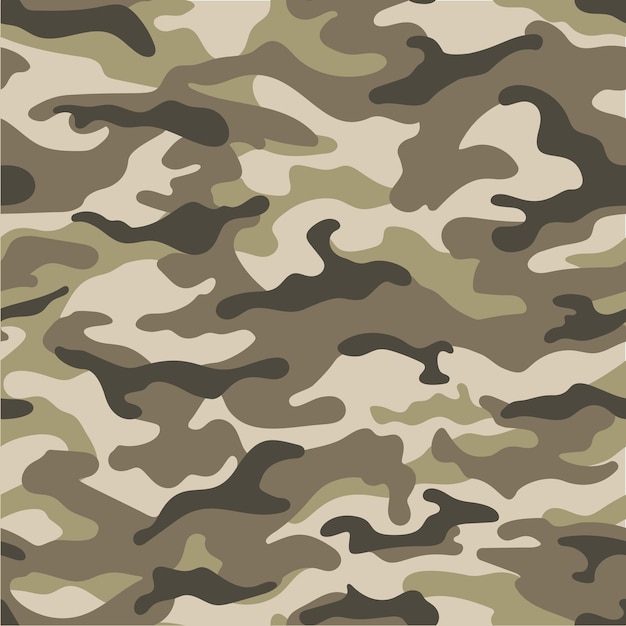 El patrón de camuflaje del bosque