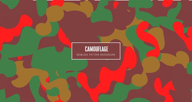 Patrón de camuflaje sin costuras para aplicaciones militares y de combate