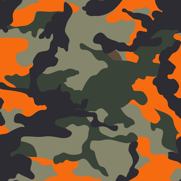 El patrón de camuflaje del ejército