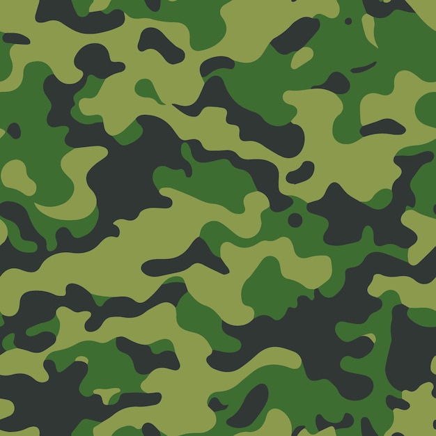 patrón de camuflaje con un fondo de camufraje verde y marrón