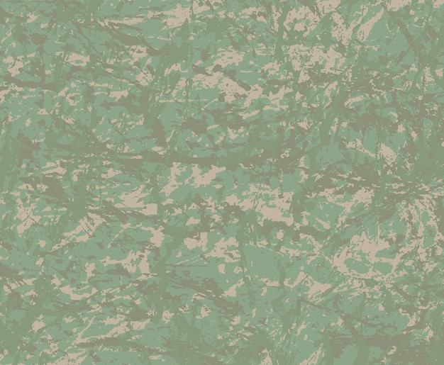 Patrón de camuflaje militar en estilo grunge