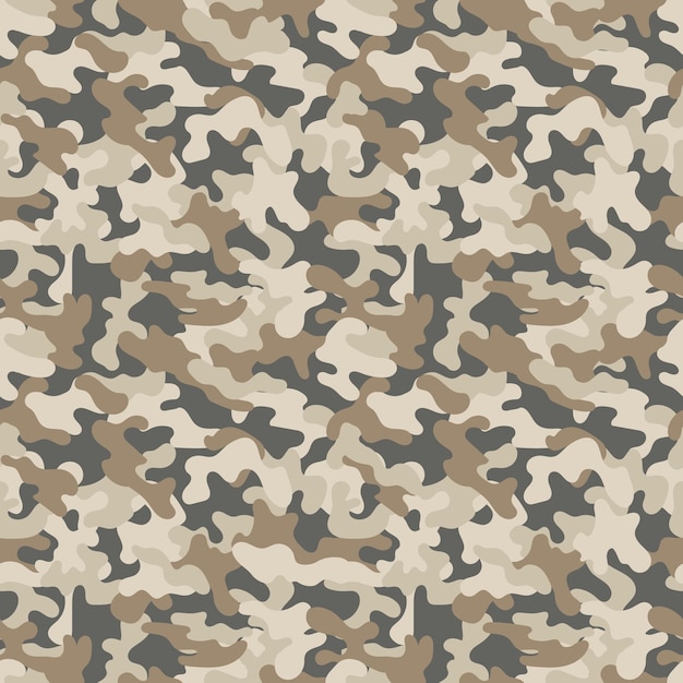 Patrón de camuflaje militar transparente de vector. Fondo abstracto de vector transparente