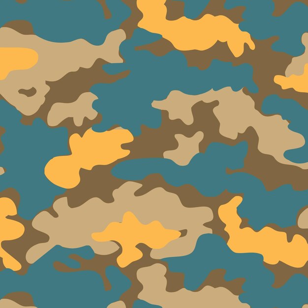 Patrón de camuflaje de moda, ilustración vectorial.Impresión militar Fondo de pantalla vectorial