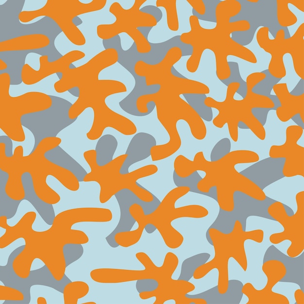 Patrón de camuflaje de moda, ilustración vectorial.Impresión militar Fondo de pantalla vectorial