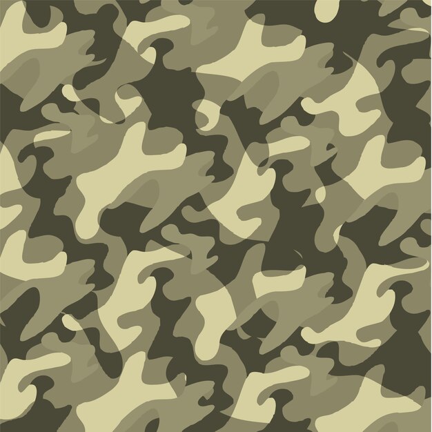 Patrón de camuflaje de moda, ilustración vectorial.Impresión militar Fondo de pantalla vectorial