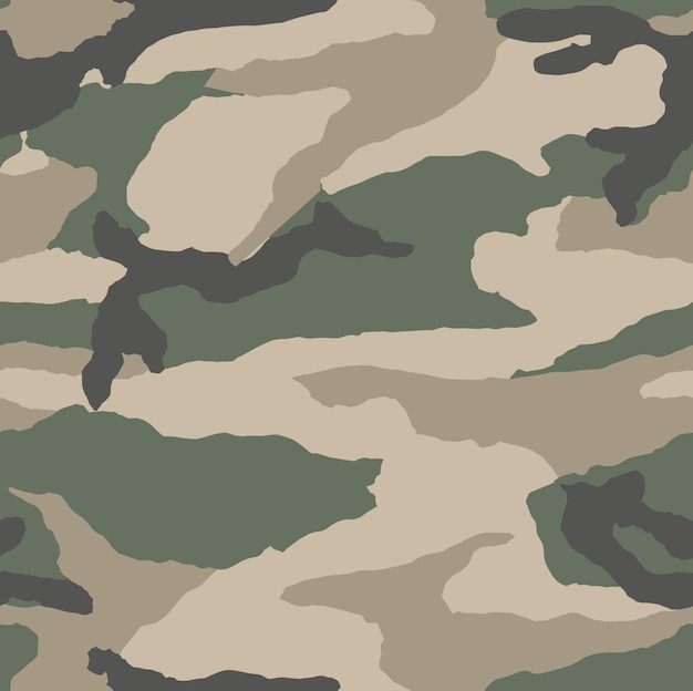 Patrón de camuflaje de moda, ilustración vectorial.Impresión militar Fondo de pantalla vectorial