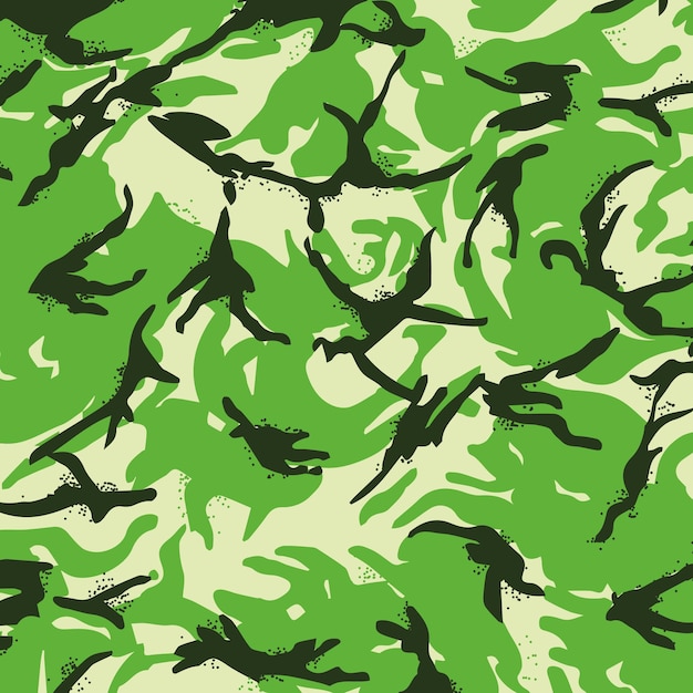 Patrón de camuflaje verde