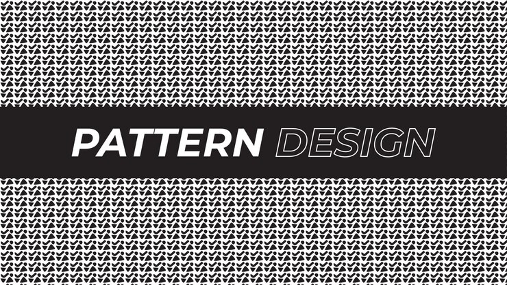 Patrón de celosía de diseño plano
