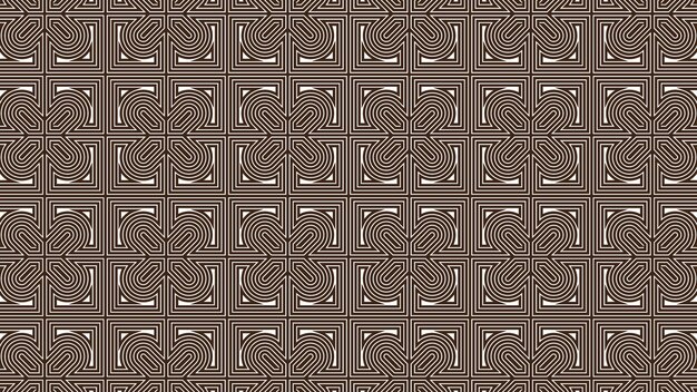 Patrón circular decorativo abstracto