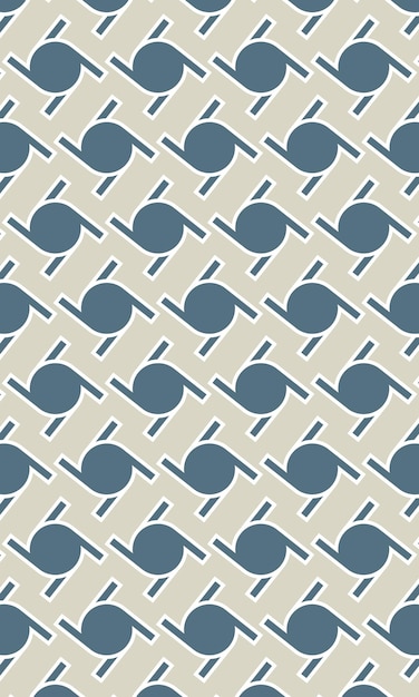 Patrón circular fondo de lujo diseño geométrico formas redondas abstractas motivo vector sin costuras
