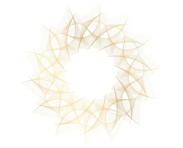Patrón circular geométrico vibrante con colores de gradiente perfecto para cosméticos, moda, diseño textil, tecnología, marca y bienestar Ideal para fondos, embalajes, arte digital y conceptos futuristas