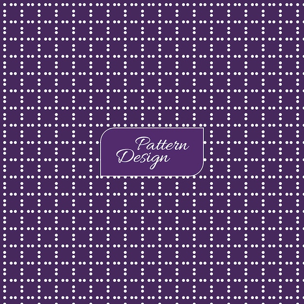 Patrón de círculo blanco fondo púrpura moderno y elegante