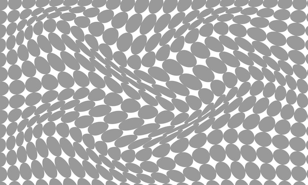 Patrón de círculo gris abstracto