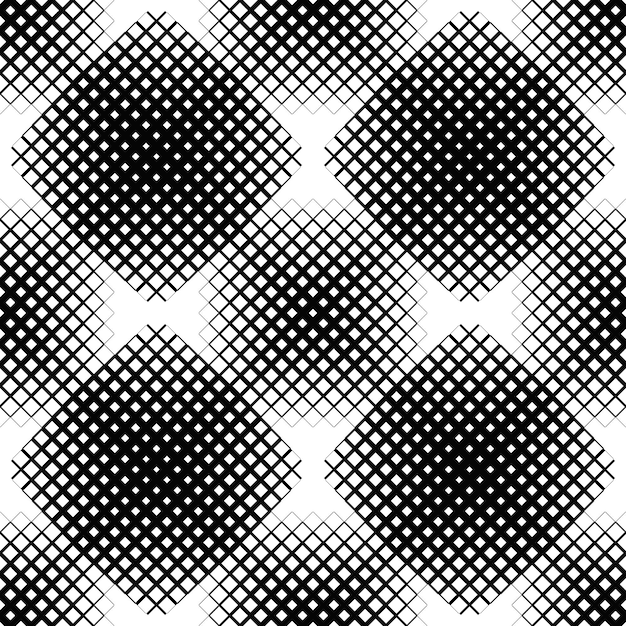 Patrón de círculos geométricos de medio tono