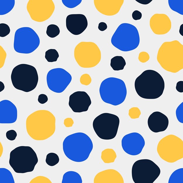 Patrón de color abstracto moderno en estilo moderno Puntos brillantes sobre un fondo blanco Fondo de pantalla mínimo creativo artístico para diseño decorativo Vector