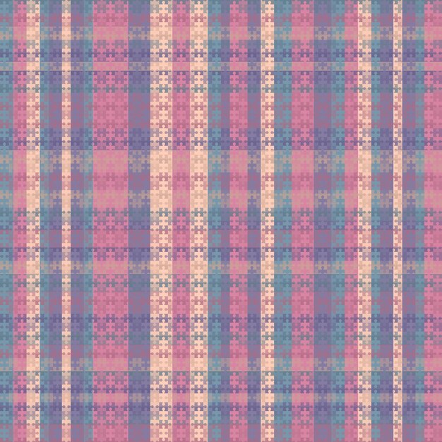 Patrón de color pastel tartán o plaid