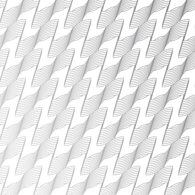 Patrón de color plateado geométrico Diseño art déco