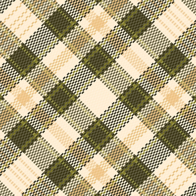 Patrón de color retro tartán o plaid