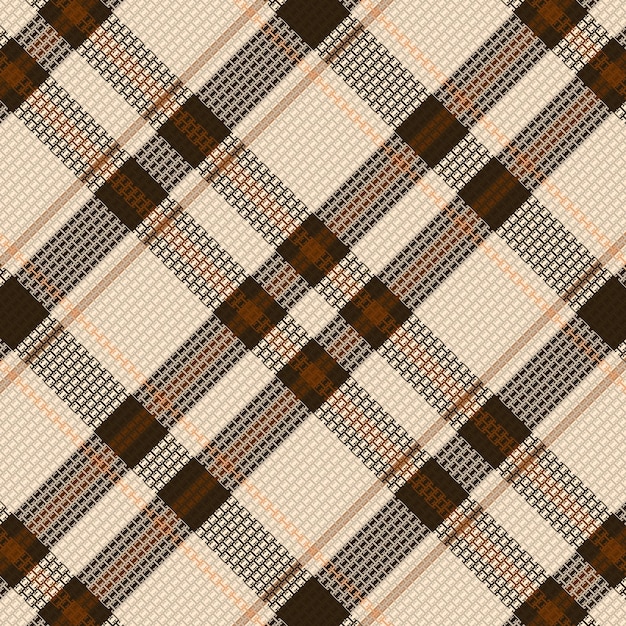 Patrón de color retro tartán o plaid