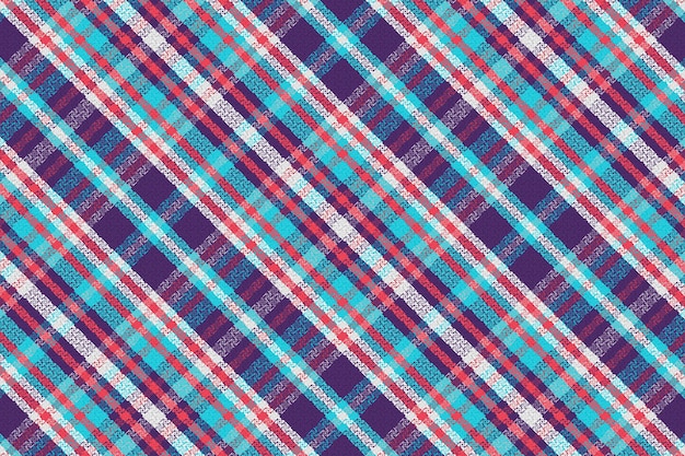 Patrón de color retro tartán o plaid