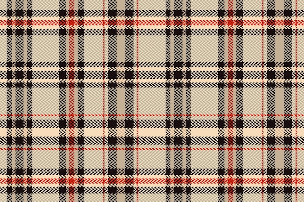 Patrón de color retro tartán o plaid